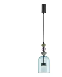 Svietidlá  LED Luster na lanku ARTE LED/12W/230V pr. 16 cm čierna ML0358