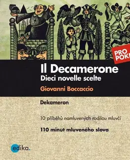 Jazykové učebnice - ostatné Edika Il Decamerone (IT)
