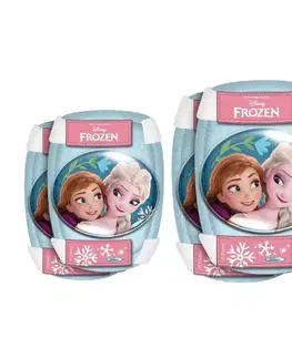 Chrániče na in-line Chrániče lakťov a kolien Frozen II - svetlo modré