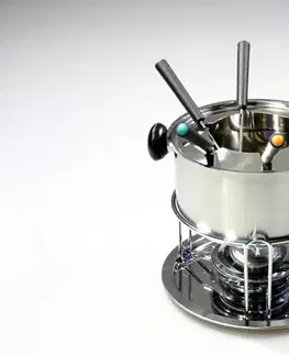Fondue MAKRO - Fondue sada pre 6 osôb, nerezová