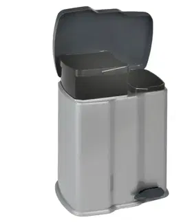 Koše na triedenie odpadkov Odpadkový kôš 7+15l na triedenie gunnar