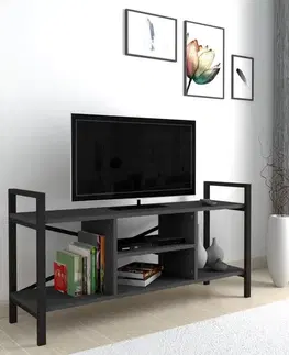 TV stolíky TRIER televízny stolík, antracit 