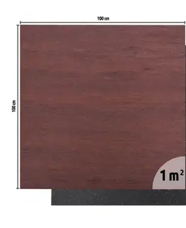 Podložky na cvičenie Záťažová podložka inSPORTline Luxteko Flat 100x100x1,5 cm drevo