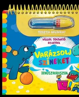 Pre deti a mládež - ostatné Varázsolj színeket - Dinoszauruszok