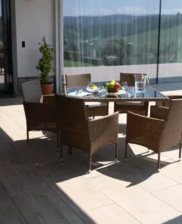 Záhradné jedálenské sety Záhradný set GARDEN Tempo Kondela
