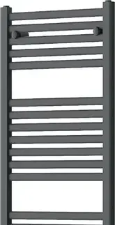 Radiátory do kúpeľne MEXEN/S - Hades radiátor + vykurovacia tyč 1200 x 500 mm, 600 W, čierna W104-1200-500-2600-70
