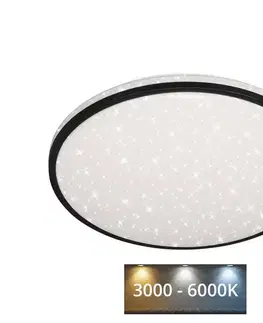 Svietidlá Brilo - LED Stmievateľné stropné svietidlo STARRY SKY LED/24W/230V 3000-6000K + DO 3447-115