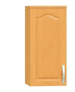 Kuchynské horné skrinky KONDELA Lora MDF New W30/735 L horná kuchynská skrinka jelša