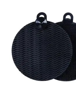 Svietidlá WENKO 55030100 - Hubka BLACK OUTDOOR KITCHEN 12x1,2 cm čierna 55030100