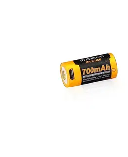 Predlžovacie káble Fenix FERCR123ALIIONUP - 1 ks Nabíjateľná batéria USB/3,6 V 700 mAh FERCR123ALIIONUP