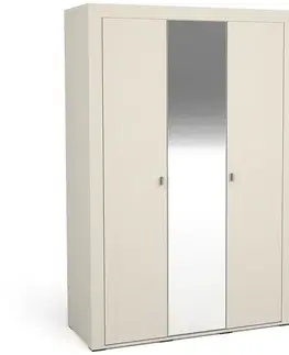 Šatníkové skrine Skriňa  Mossa M02 3D cashmere