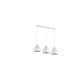 Svietidlá  Luster na lanku COMO 3xE27/60W/230V biela ZS COMO TRIPLE WHITE