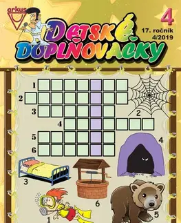 Pre deti a mládež - ostatné Detské doplňovačky 4 2019 hudobné