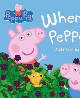Leporelá, krabičky, puzzle knihy Peppa Pig: Where’s Peppa - Peppa Pig