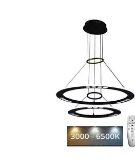 Svietidlá  LED Stmievateľný luster na lanku LED/65W/230V 3000-6500K + diaľkové ovládanie J7301/B