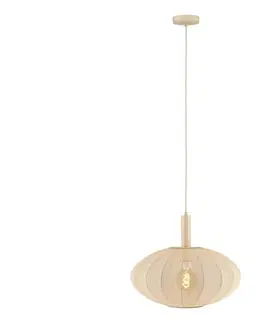 Svietidlá Lucide 03447/52/38 - Luster na lanku CORINA 1xE27/40W/230V pr. 50 cm krémová 03447/52/38