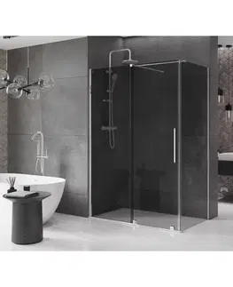 Sprchovacie kúty MEXEN/S - Velár sprchovací kút, posuvné dvere 150 x 70, grafit, chróm 871-150-070-41-01