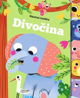 Leporelá, krabičky, puzzle knihy Divočina