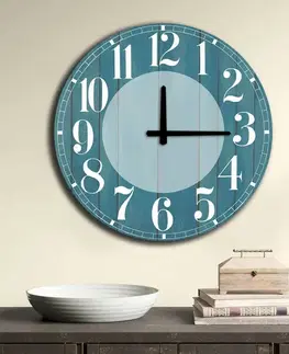 Hodiny Nástenné hodiny Blue Vintage 5050MS-043, 50 cm