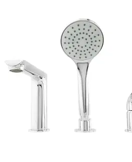 Kúpeľňové batérie Vanová baterie Ceramia S-Line Pro se sprchovým setem chrom SIKOBSLPRO242 SIKOBSLPRO242