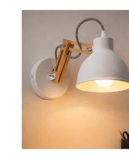 Svietidlá  Nástenné svietidlo MARCELLO 1xE27/60W/230V KM-1.96 WHITE