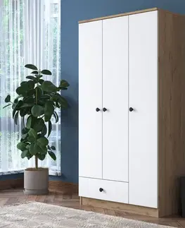 Šatňové skrine Šatníková skriňa BA117 - 2253