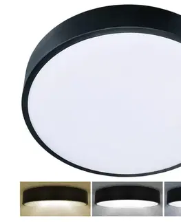 Svietidlá BRILAGI - LED Stropné svietidlo POOL LED/48W/230V 3000/4000/6000K pr. 40 cm čierna WO799-2-B-OEM