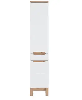 Skrinky do kúpeľne ArtCom Vysoká skrinka do kúpeľne BALI White 800