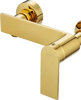 Kúpeľňové batérie MEXEN - Zero sprchová batéria gold 71140-50