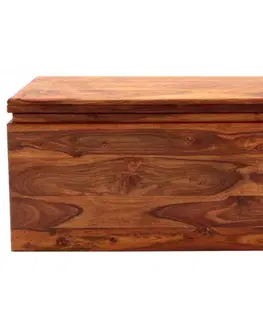 Truhlice Truhlica Tina 90x45x45 indický masív palisander