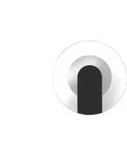 Svietidlá Searchlight 95410BK - LED Nástenné svietidlo TARGET LED/7W/230V čierne 95410BK