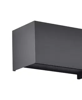 LED osvetlenie  LED vonkajšie nástenné svietidlo LED/24W/230V 4000K IP65 čierne 2978