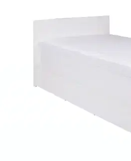 Postele ArtMadex Jednolôžková posteľ COSMO C08 | biela 80 x 200 cm