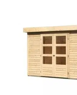 Drevené Drevený záhradný domček ASKOLA 5 Lanitplast
