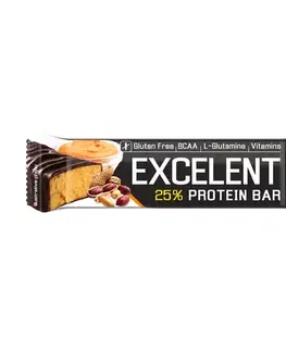 Proteíny Tyčinka Nutrend 85g EXCELENT protein bar arašidové maslo