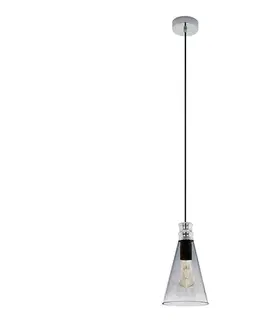 Svietidlá Eglo 49154 - Luster na lanku FRAMPTON 1 1xE27/60W/230V 49154