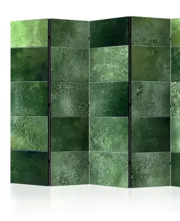 Paravány Paraván Green Puzzle Dekorhome