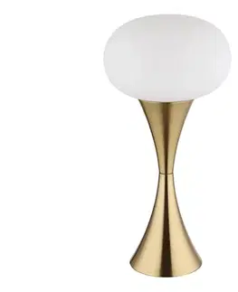Lampy Globo 21027M - Stolová lampa LULA 1xE14/25W/230V zlatá 21027M