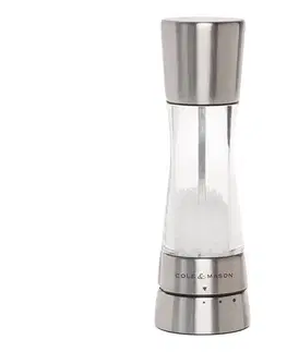 Mlynčeky Cole&Mason - Mlynček na soľ DERWENT 19 cm lesklý chróm H59402G