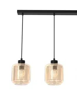 Svietidlá  Luster na lanku SOMBRA 3xE27/60W/230V béžová MLP8371