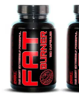 Komplexné spaľovače 1+1 Zadarmo: Fat Burner Termobooster od Best Nutrition 120kaps. + 120kaps.