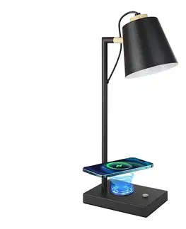 Lampy Eglo 900626 - stmievateľná LED lampa s bezdrôtovým nabíjaním LACEY LED/5,5W/230V 900626