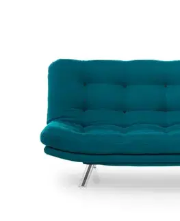 Pohovky a gauče Trojmiestna rozkladacia pohovka Misa Sofabed - Petrol Green