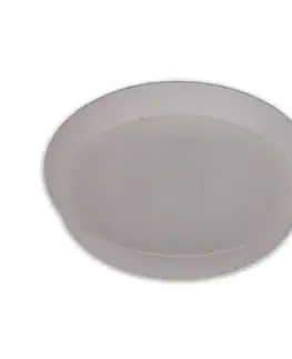 Kvetináče a truhlíky Kinekus Miska pod kvetináč plastová, priemer 16cm biela