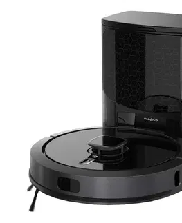 LED osvetlenie  WIFIVCL002CBK - Inteligentný robotický vysávač s mopom Wi-Fi Tuya čierna + DO WIFIVCL002CBK