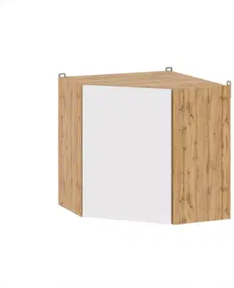 Kuchynské skrinky visiace Rohová kuchynská skrinka Magnolia GN 60x60