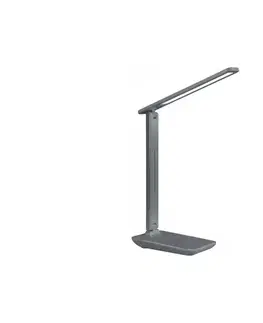 Lampy  LED stmievateľná stolová lampa NOBLITE N LED/7W/230V 3000/4000/6500K šedá 005007