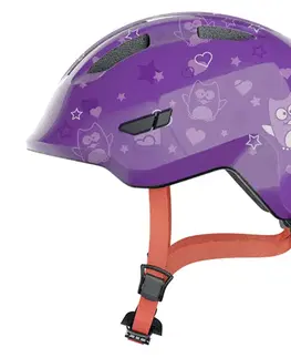 Helmy a prilby na in-line Abus Smiley 3.0 Purple Star - S (45-50)
