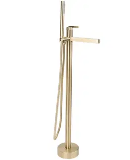 Kúpeľňové batérie REA - Voľne stojace batérie Grace Brush Gold REA-B2236