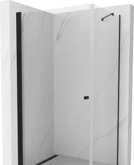 Sprchovacie kúty MEXEN/S - Pretória sprchovací kút 100x70, transparent, čierna 852-100-070-70-00